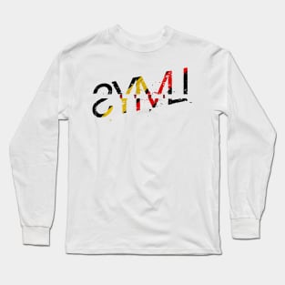 vintage typo SYML Long Sleeve T-Shirt